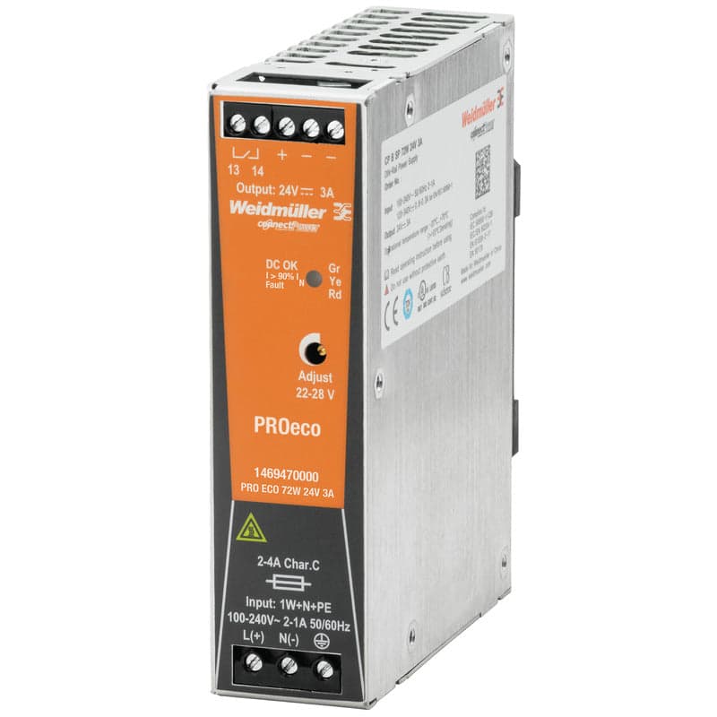 وحدة EPSITRON CP E 24VDC/5A UPS من Weidmüller — CP E 24VDC/5A UPS