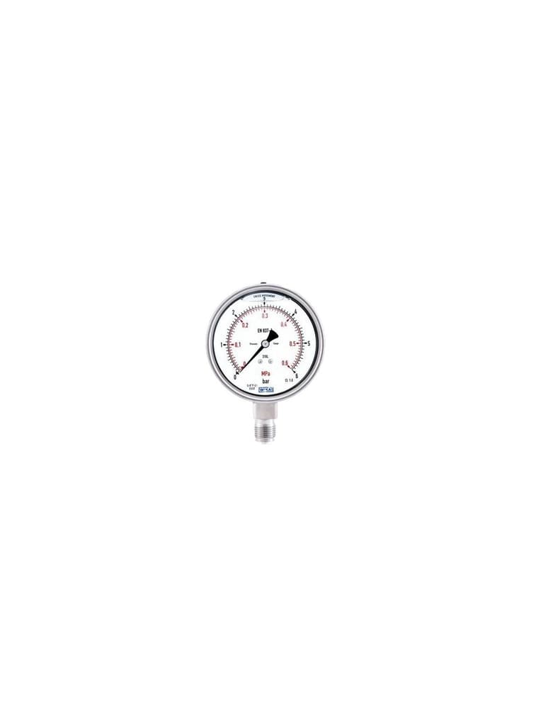 WIKA 232.50 Pressure Gauge 100mm 0–10 bar Dry