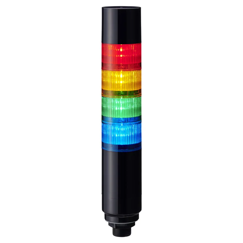 Patlite LR6-402W8BK-RYGB أبراج إشارة وإشارات صوتية
