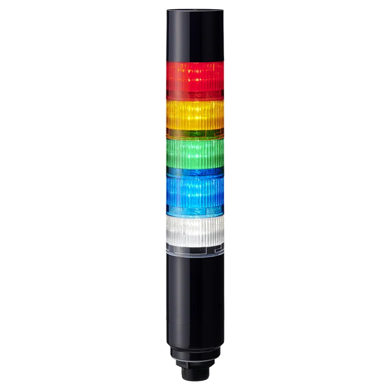 Patlite LR6-502W8BK-RYGBC أبراج إشارة وإشارات صوتية