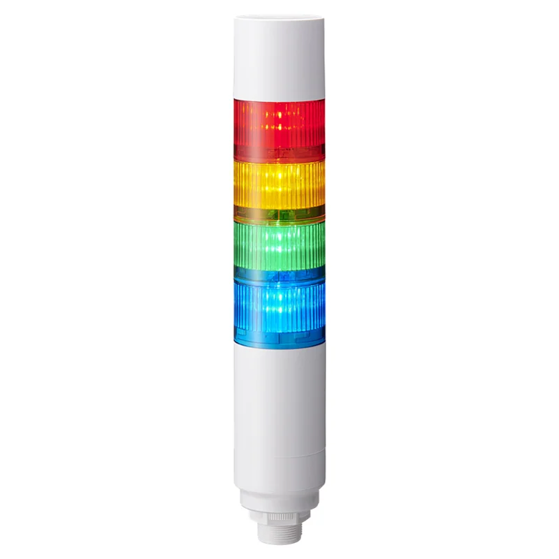 Patlite LR6-402W8BW-RYGB أبراج إشارة وإشارات صوتية