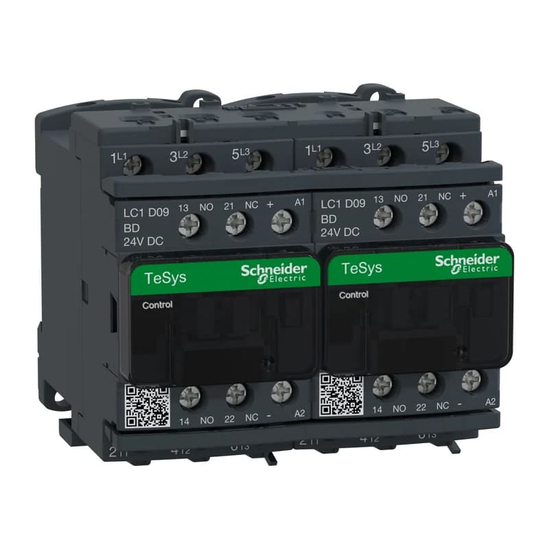 Schneider Electric LC2D09BD TeSys D Reversing Contactor Assemblies (LC2D)