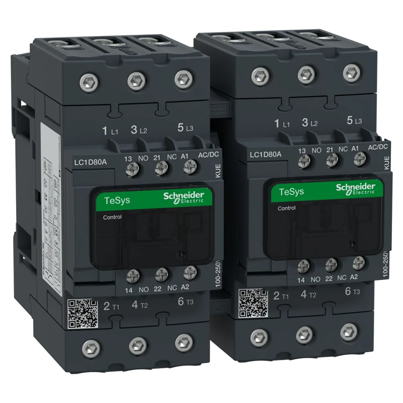 Schneider Electric LC2D80AKUE TeSys D Reversing Contactor Assemblies (LC2D)