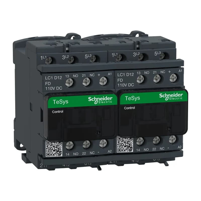 Schneider Electric LC2D12FD TeSys D Reversing Contactor Assemblies (LC2D)