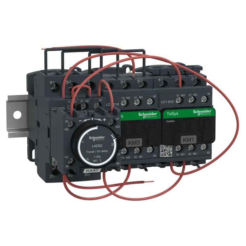 Schneider Electric LC3D180AB7 TeSys D Reversing Contactor Assemblies (LC2D)