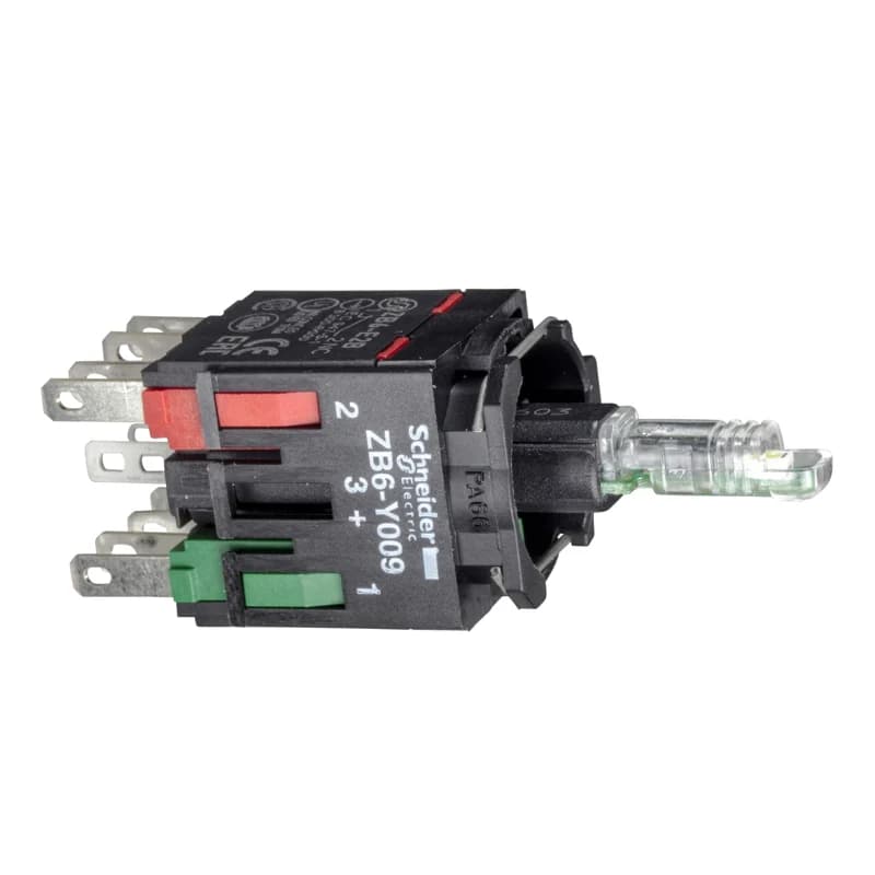 Schneider Electric ZB6ZB42B Harmony Command Device Caps, Legends and Contact Blocks