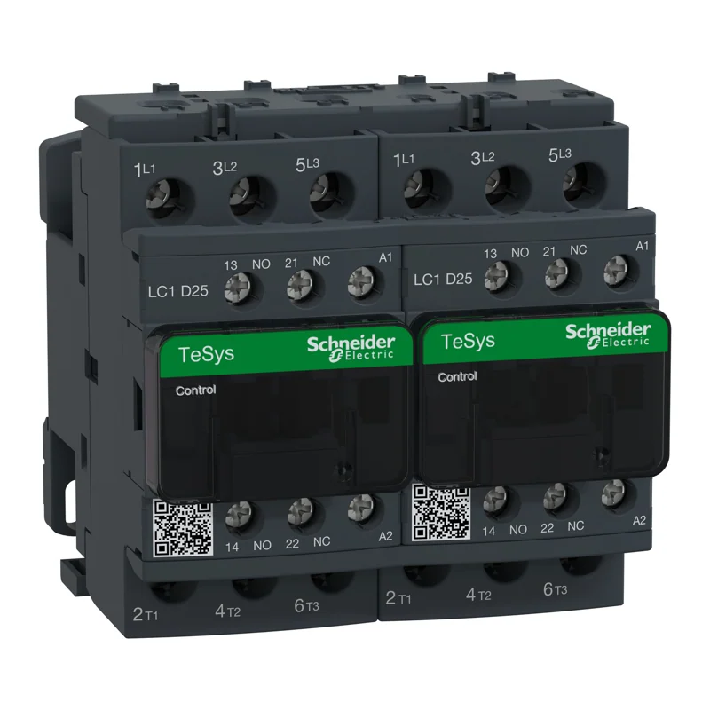 Schneider Electric LC2D25E7 TeSys D Reversing Contactor Assemblies (LC2D)