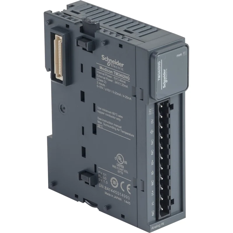 Schneider Electric TM3AI2HG TM3 Expansion I/O Modules for Modicon M221, M241 and M251