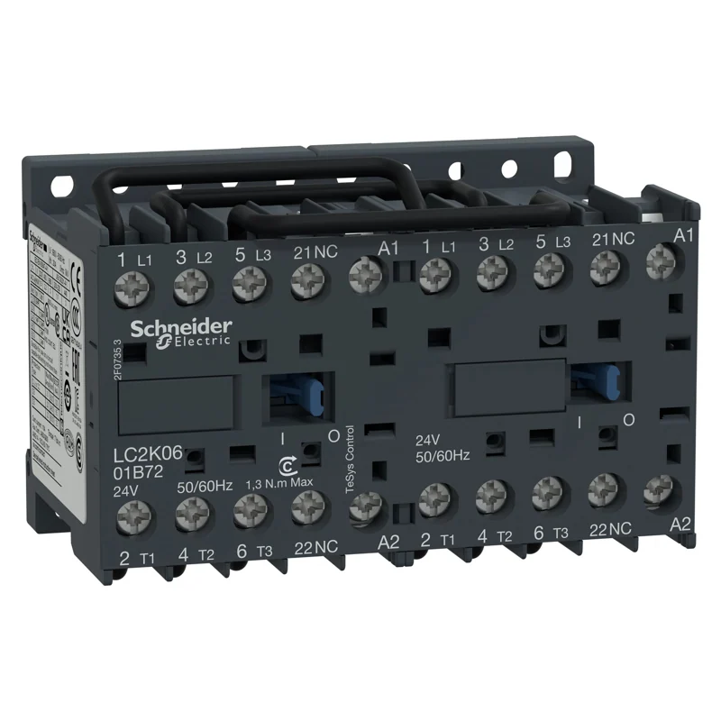 Schneider Electric LC2K0901F72 TeSys D Reversing Contactor Assemblies (LC2D)