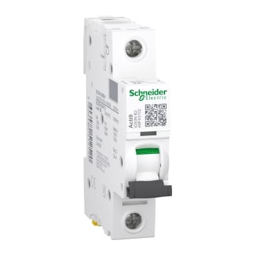 Schneider A9F43102 Miniature Circuit Breaker (Mcb) Acti9 iC60N Disbo 1P 2A