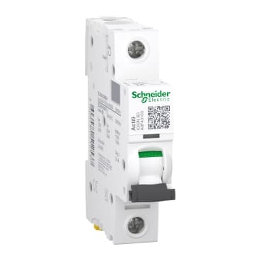 Schneider A9F43103 Acti9 Ic60N 1P 3A B Miniature Circuit Breaker