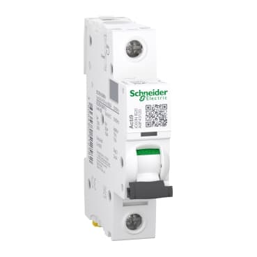 Schneider A9F43120 Miniature Circuit Breaker (Mcb) Acti9 iC60N Disbo 1P 20A