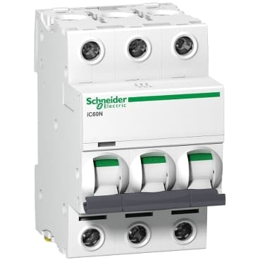 Schneider A9F43340 Miniature Circuit Breaker (Mcb) Acti9 iC60N Disbo 3P 40A