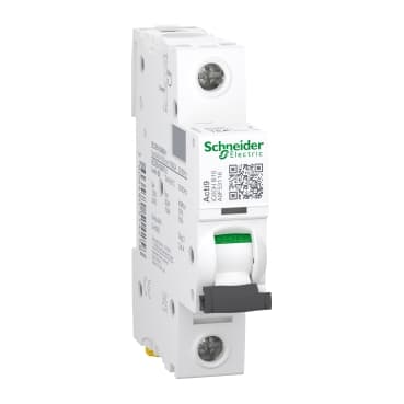 Schneider A9F53116 Miniature Circuit Breaker (Mcb) Acti9 iC60H Disbo 1P 16A — iC60H