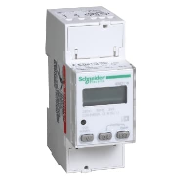 Schneider A9MEM2110 Modular Single Phase Power Meter Iem2110 - 230V - 63A With Pulse - Mid — iEM2110