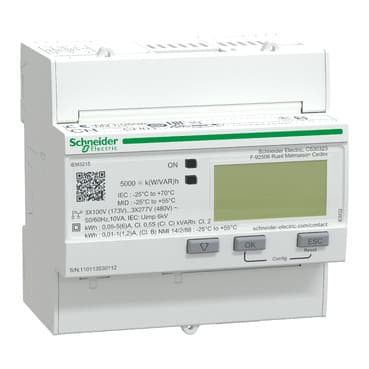 Schneider A9MEM3215 Iem3215 Energy Meter - Ct - Multi-Tariff - Mid