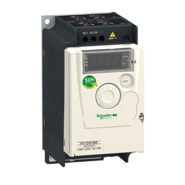Schneider ATV12H018F1 Variable Speed Drive Altivar 12 0.18kW 0.25hp — ATV12H018F1
