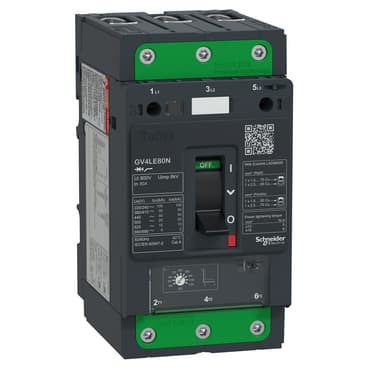 قاطع حماية محرك شنايدر GV4LE80N — GV4L