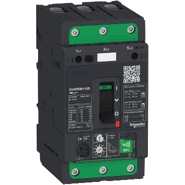 Schneider GV4PEM80N Motor Circuit Breaker TeSys GV4 3P 80A — GV4PEM