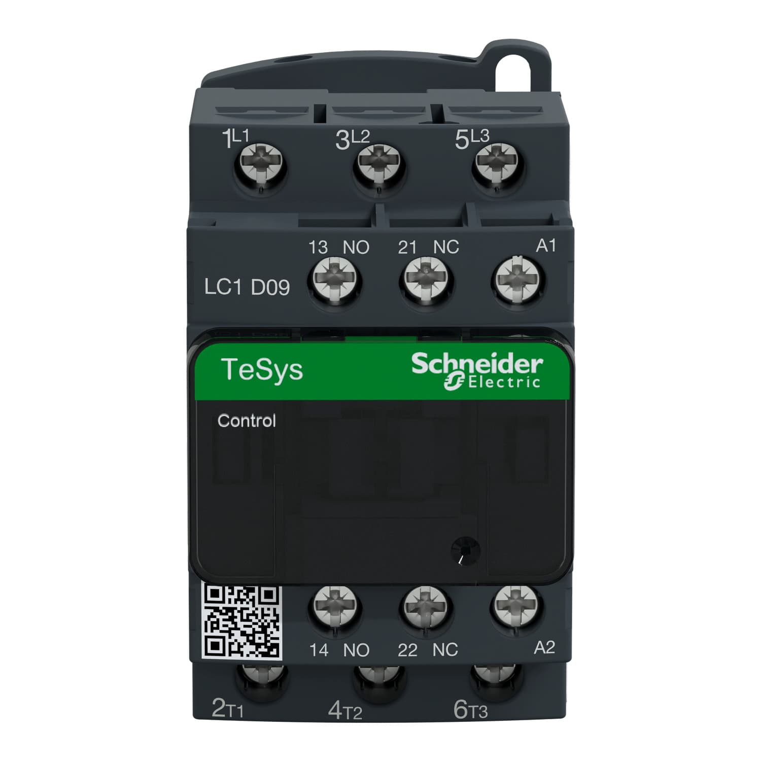 Schneider LC1D09T7 Contactor 3P(3NO) AC-3/AC-3e <=440V — LC1D