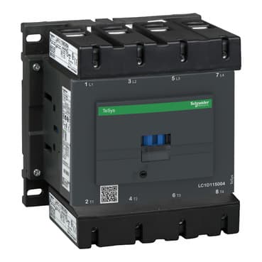 Schneider LC1D115004M7 Contactor 4P(4NO) AC-1 440V — LC1D
