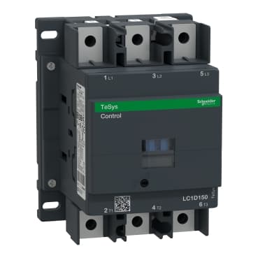 Schneider LC1D1506F7 Contactor 3P(3NO) AC-3/AC-3e <=440V — LC1D