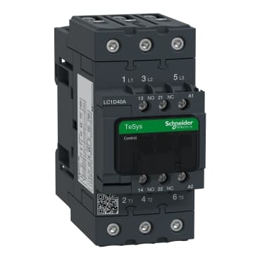 Schneider LC1D40AD7 Contactor 3P(3 NO) AC-3/AC-3e <=400V — LC1D