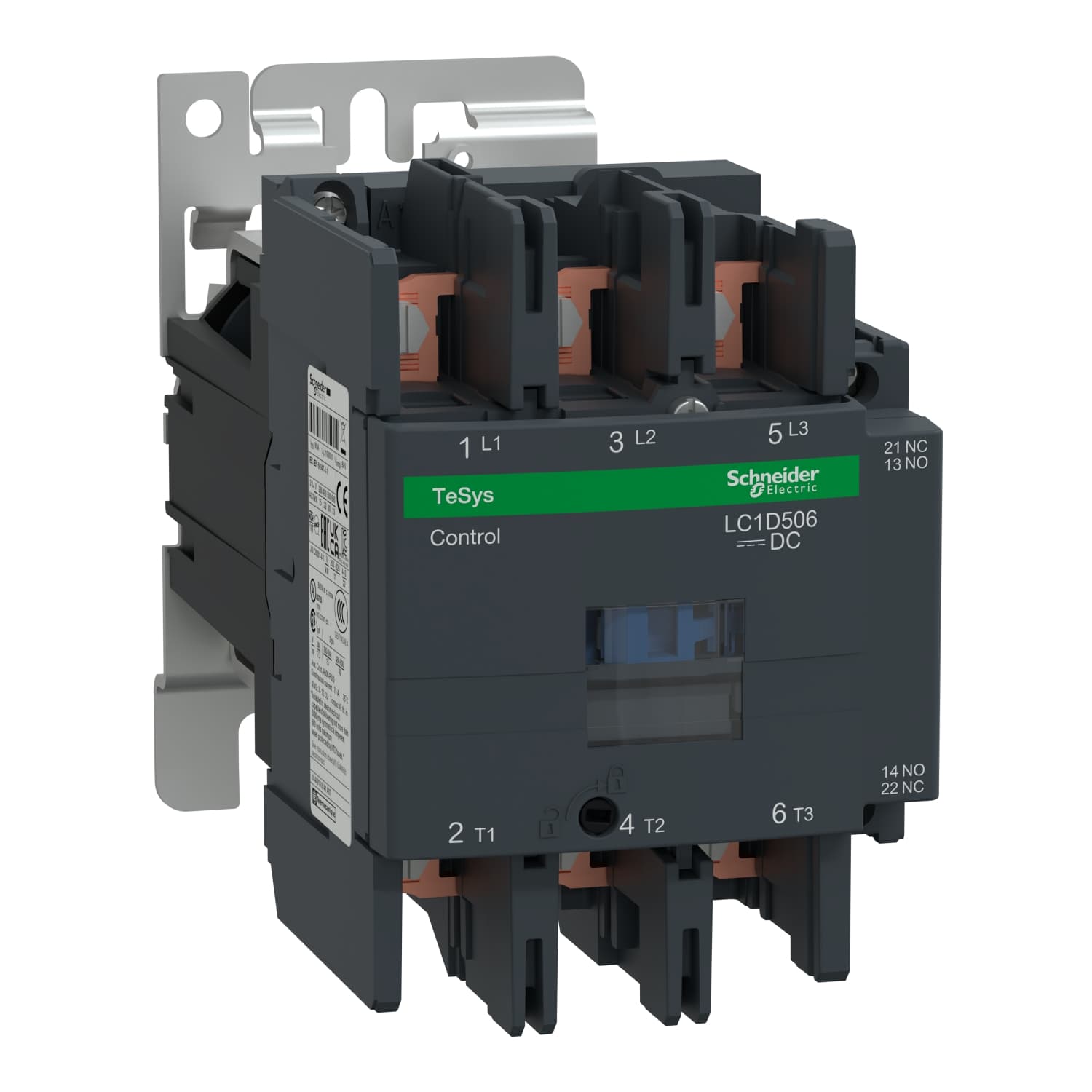 Schneider LC1D506BD Contactor 3P(3 NO) AC-3/AC-3e <=400V — LC1D