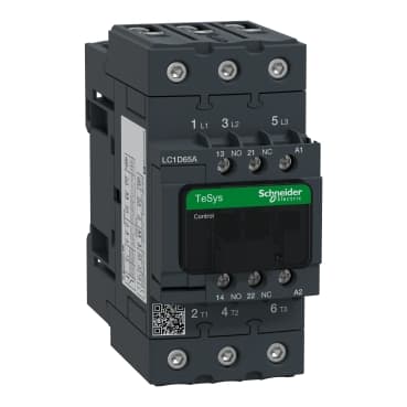 Schneider LC1D65AFE7 Contactor 3P(3 NO) AC-3/AC-3e <=400V — LC1D
