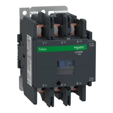 Schneider LC1D956M7 Contactor 3P(3NO) AC-3/AC-3e <=440V 95A 220V AC 50/60Hz coil — LC1D