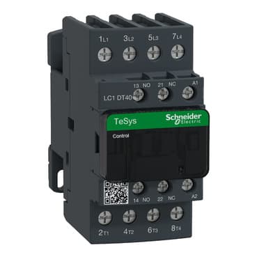 Schneider LC1DT40B7 Contactor 4P(4 NO) AC-1 <=440V — LC1D