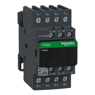 Schneider LC1DT40G7 Contactor 4P(4NO) AC-1 <=440V — LC1D