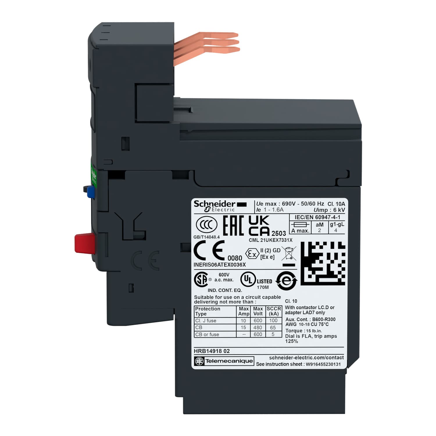 منتج شنايدر LRD073 — LRD