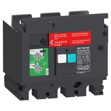 Schneider LV429490 Earth-Leakage Add-On Protection Module Vigipact ComPacT NSX 100/160 — VigiPacT