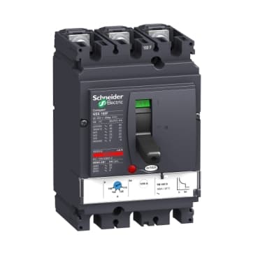 Schneider LV430634 Circuit Breaker ComPact NSX160F 36kA/415VAC TMD trip unit 63A — NSX160F