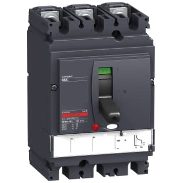Schneider LV431634 Circuit Breaker ComPact NSX250F 36kA/415VAC TMD trip unit 100A — NSX250F