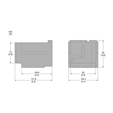 Schneider LV435001 Motor Mechanism 110...230VAC@50/60Hz 110...230VDC — motor mechanism module