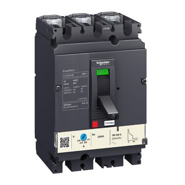 Schneider LV510434 Circuit Breaker EasyPact CVS100B 25kA at 415VAC 50A — CVS100B