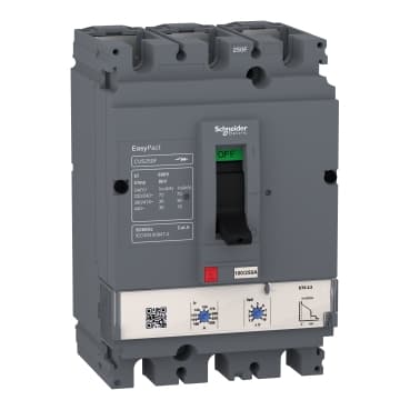 Schneider LV516506 Circuit Breaker EasyPact CVS160F 36kA at 415VAC ETS 2.2 — CVS160F