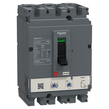 Schneider LV525506 Circuit Breaker EasyPact CVS250F 36kA at 415VAC ETS 2.2 — CVS250F