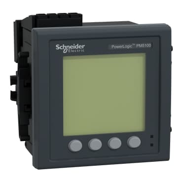Schneider METSEPM5100 Power Meter Powerlogic Pm5100 up to 15th Harmonic 1DO 33 alarms — PM5100