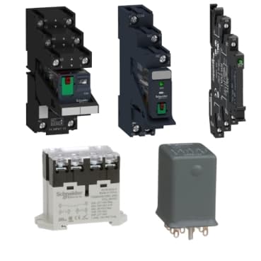 Schneider RXM2AB1P7TQ Miniature Plug-In Relay - Harmony Rxm 2 C/O 230 V Ac 12 A — RXM