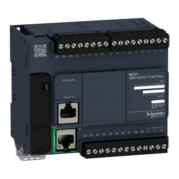 Schneider TM221CE24U Logic Controller Modicon M221 24io tr.npn ethernet — TM221CE24U