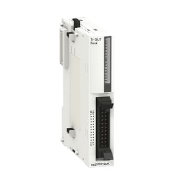 Schneider TM2DDO16UK Discrete Output Module Modicon M238 logic controller 16 outputs 24 V — TM2DDO16UK