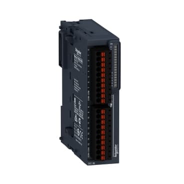 Schneider TM3DQ16RG Discrete Output Module Modicon TM3 16 relay outputs 24V DC — TM3DQ16RG