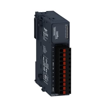 Schneider TM3DQ8RG Discrete Output Module Modicon TM3 8 relay outputs 24V DC — TM3DQ8RG