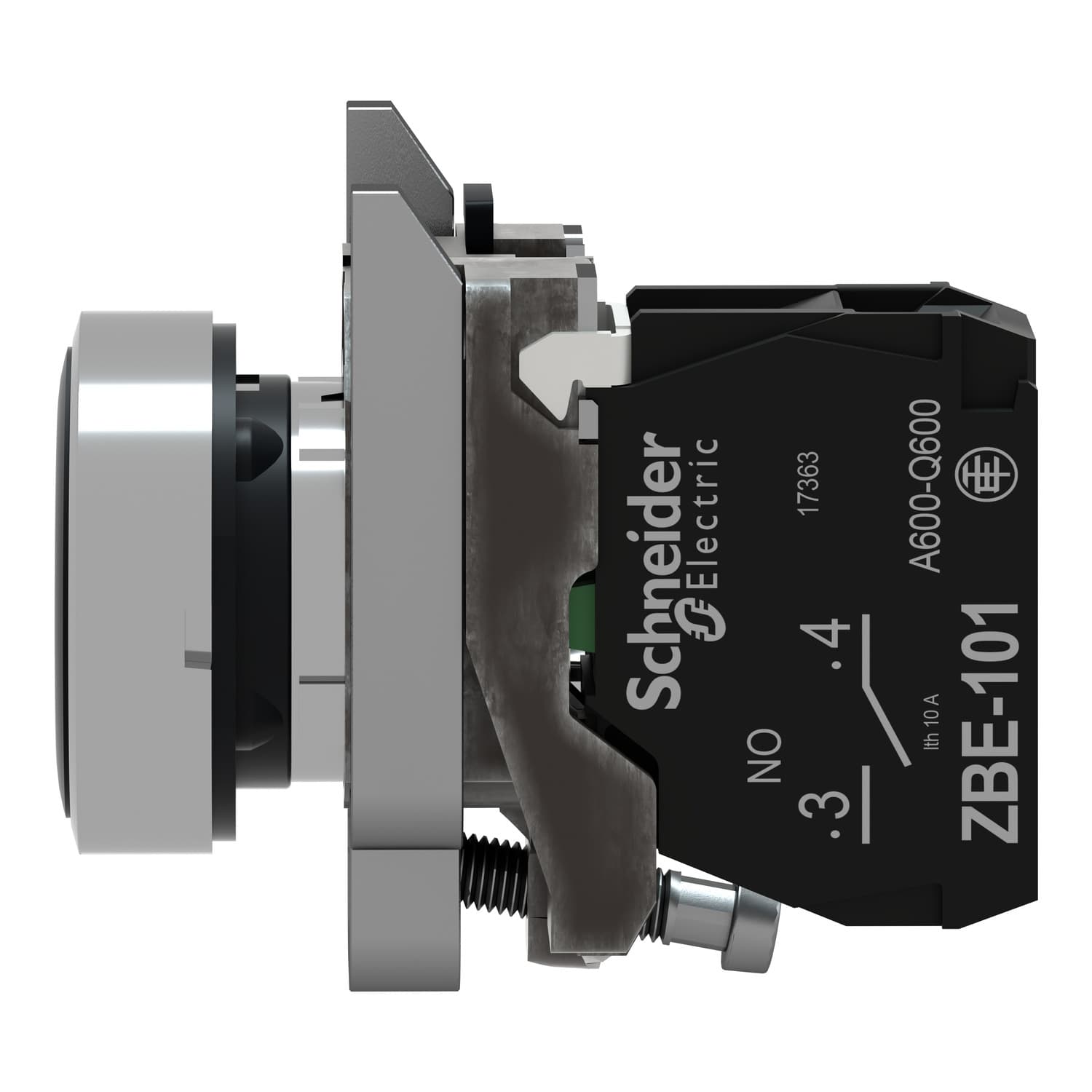 Schneider XB4BA3351 Push Button Harmony XB4 22mm 1NO — XB4