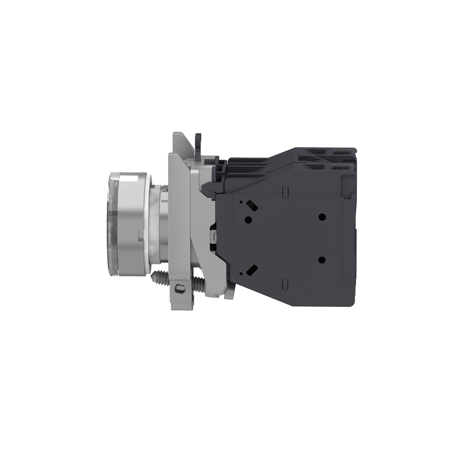 Schneider XB4BP183BM5GEX Complete Illuminated Push Button Harmony XB4 - ATEX D 22mm 1NO — XB4