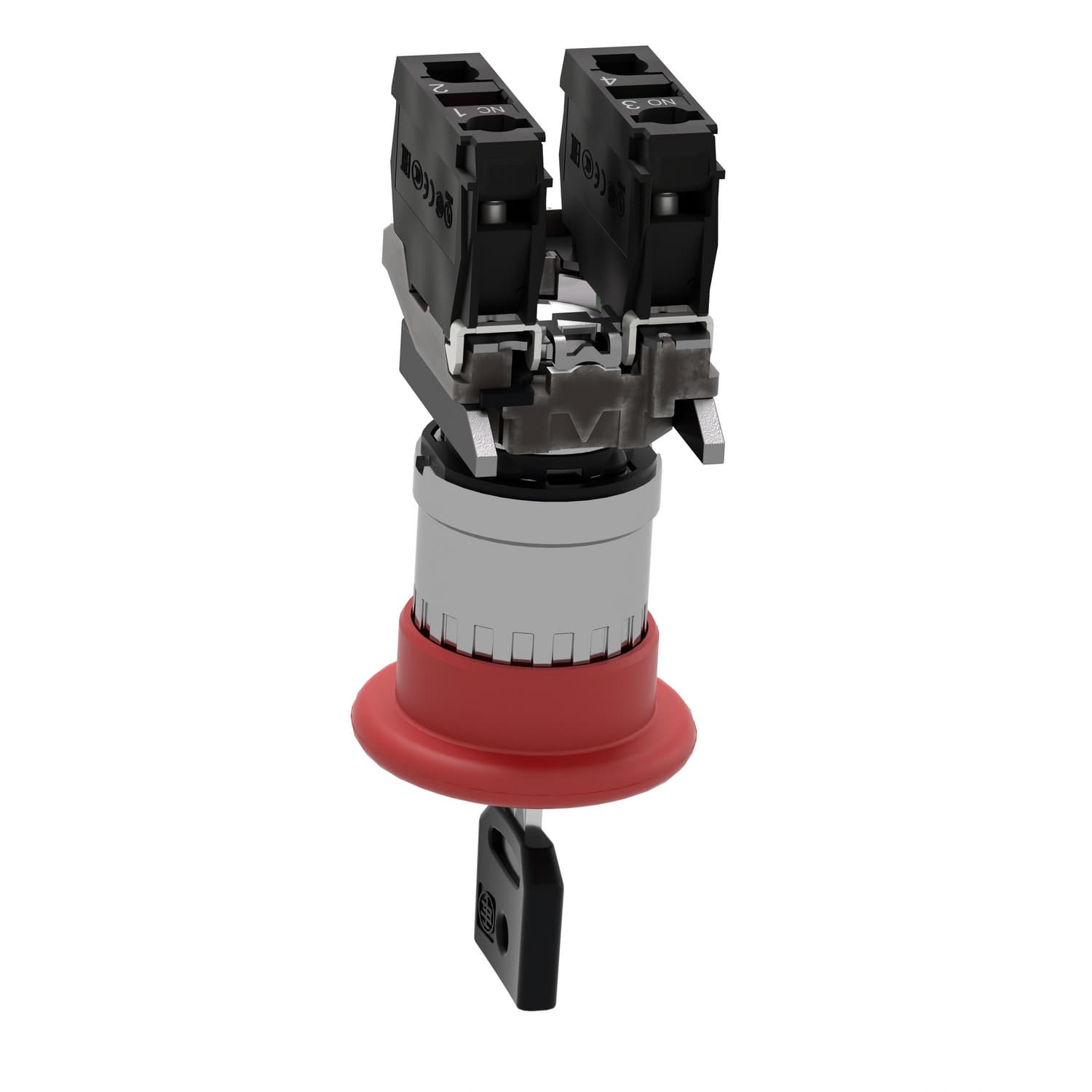 Schneider XB4BS9445 Emergency Stop Push Button Harmony XB4 40mm 22mm — XB4