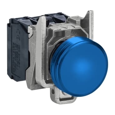 Schneider XB4BVG6EX Complete Pilot Light Harmony XB4 round Ø22 mm IP65 — XB4
